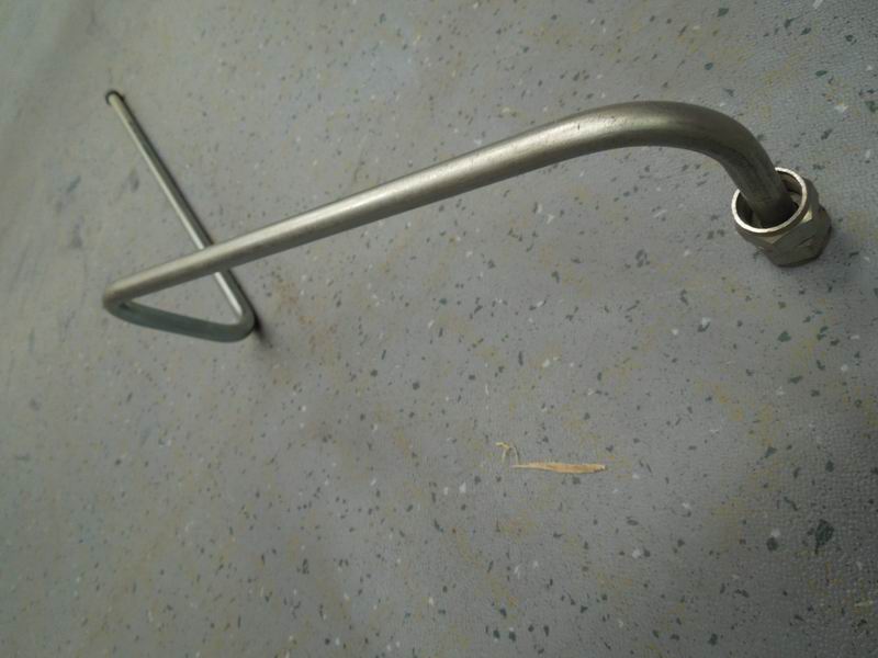 Air compressor water inlet pipe; can be used for 3509-00833 generations-1