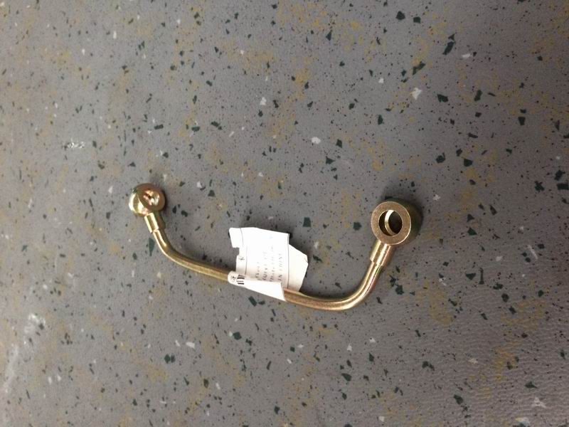 Air compressor oil inlet pipe-1