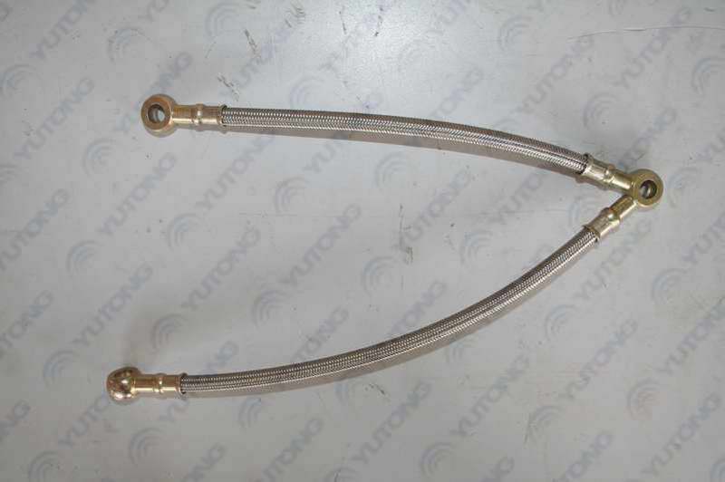 Air compressor lubricating oil pipe