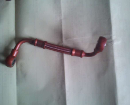 Air compressor oil inlet pipe