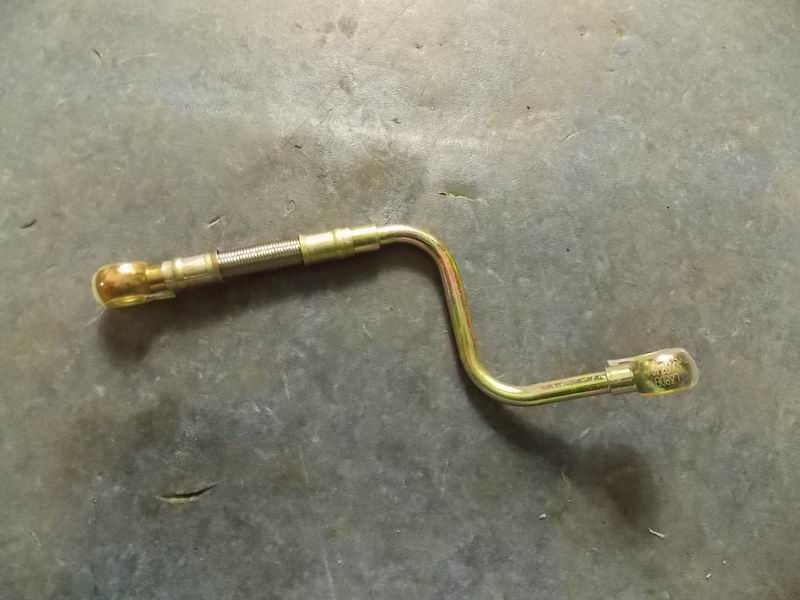 Air compressor water inlet pipe