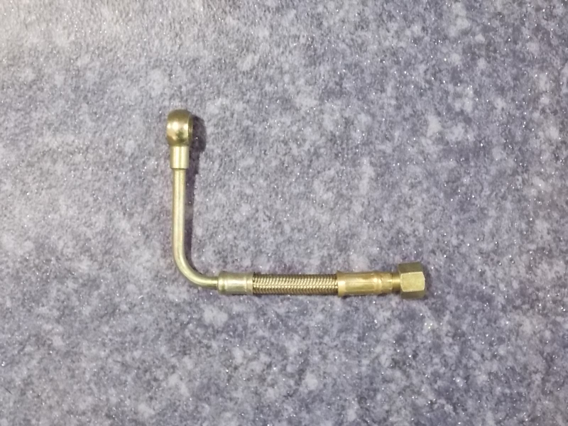 Air compressor oil inlet pipe; can be replaced by 3509-01526