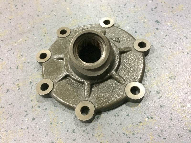 Air compressor gear cover