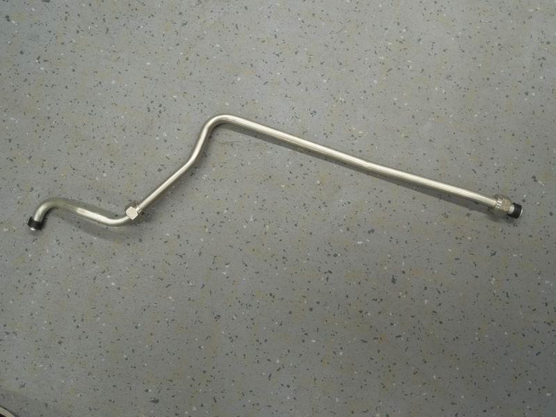 Air compressor water inlet pipe