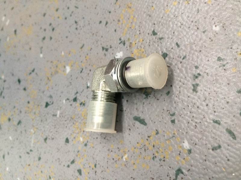 Air compressor oil inlet pipe joint-1