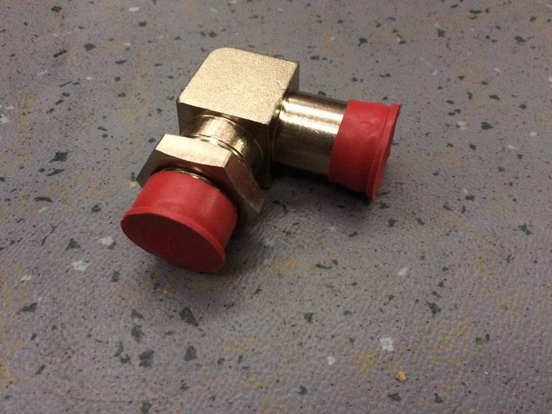 Air compressor air intake connector