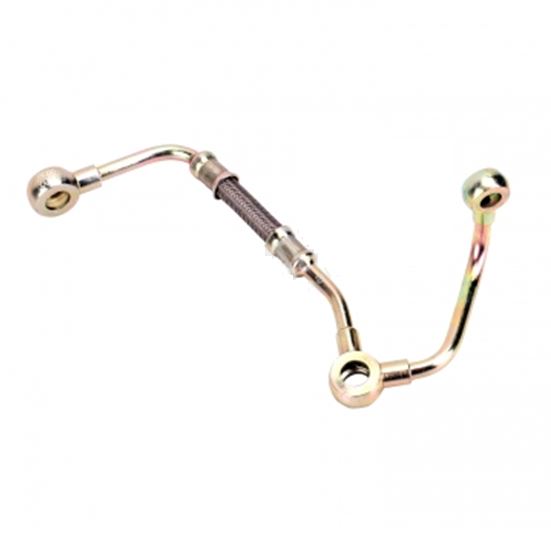 Air compressor oil inlet pipe