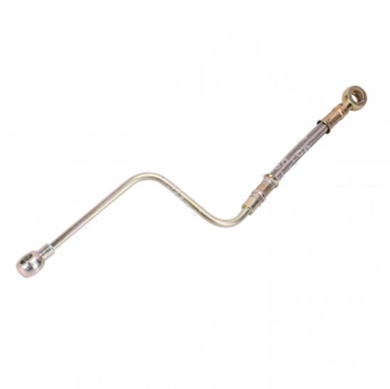 Air compressor oil inlet pipe