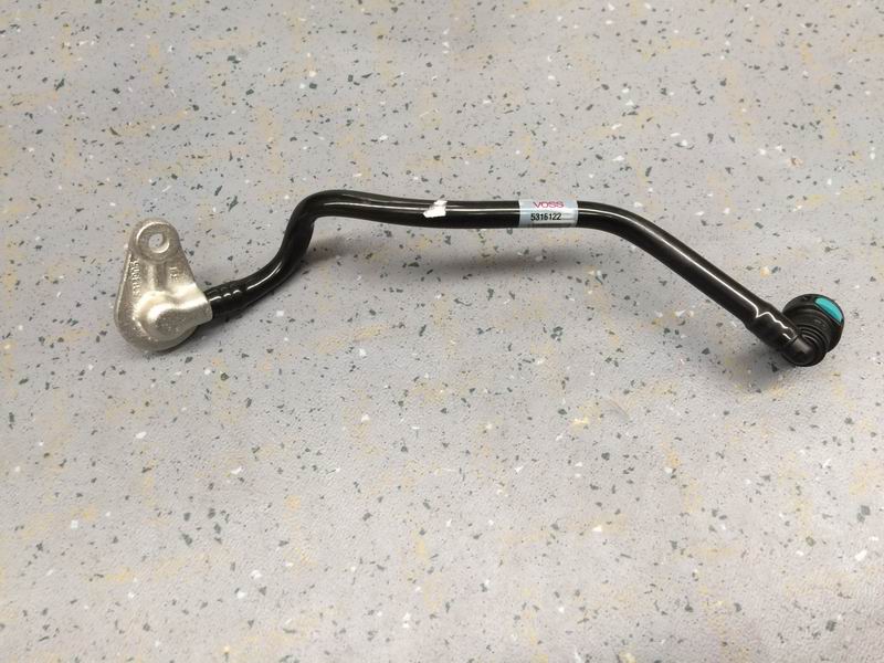 Air compressor water inlet pipe