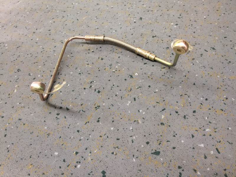 Air compressor oil inlet pipe-1