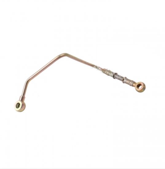 Air compressor oil inlet pipe