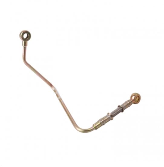 Air compressor oil inlet pipe