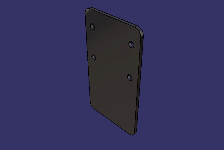 Condenser bracket