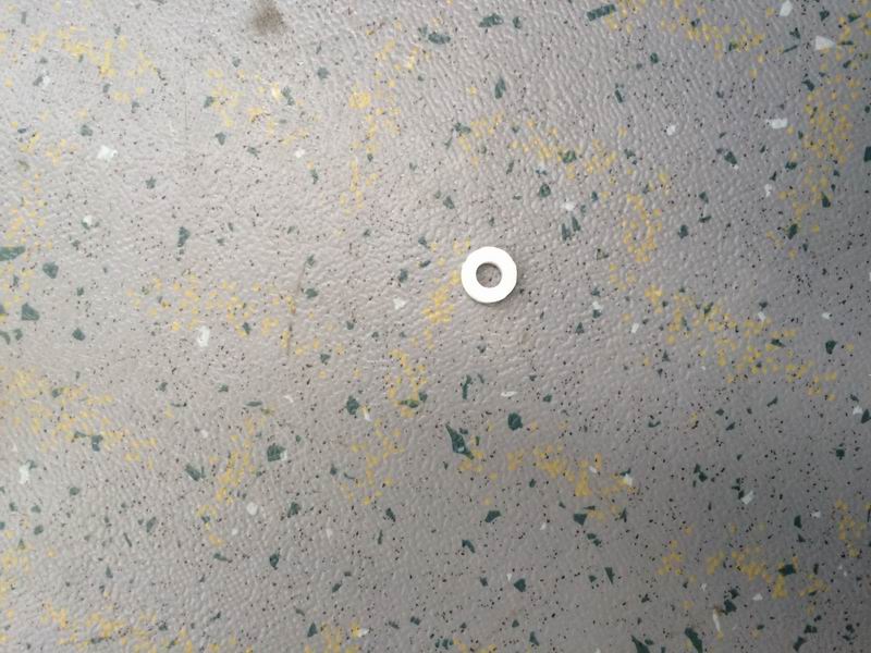 Nylon sleeve (spacer for throttle return spring)