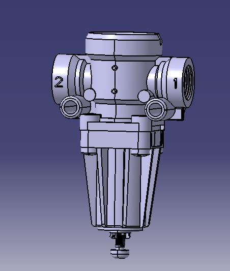 Pressure limiting valve, 0.88MPa-1