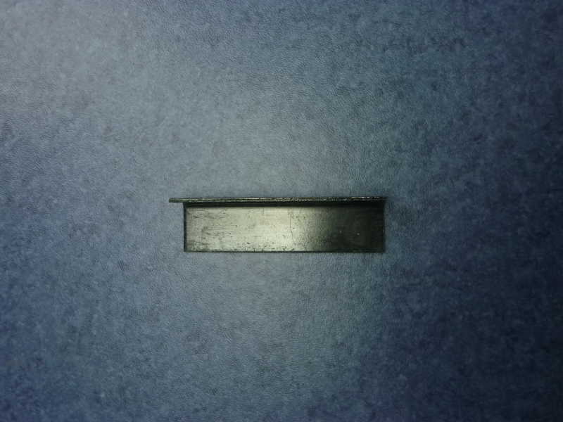 Air storage cylinder bracket, 1, L-shaped, L=150-1
