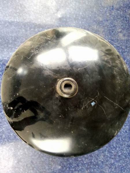 Air storage cylinder with bracket, Q195-1