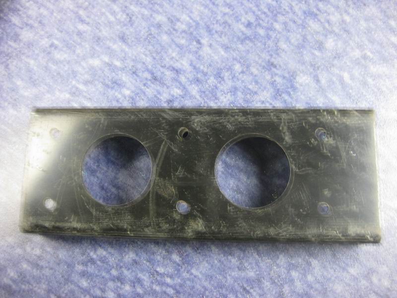 Air storage cylinder bracket (1 piece, U-shaped, L=395, process 20)