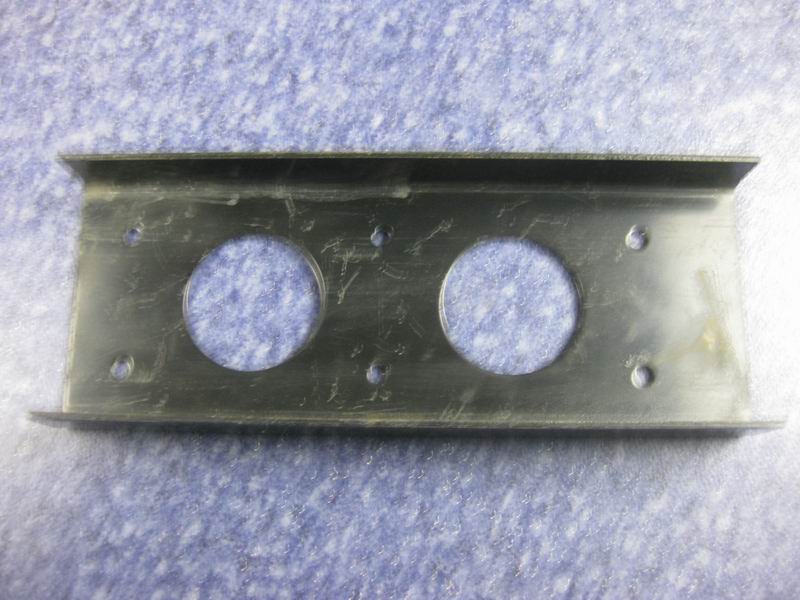 Air storage cylinder bracket (1 piece, U-shaped, L=395, process 20)-1