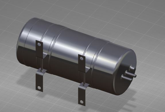 Vacuum gas storage tube-1
