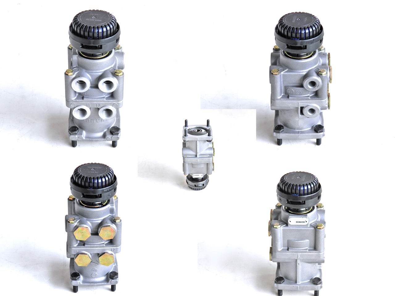 Тормозной клапан (WABCO, большой перепад давления, без педали, с глушителем)-3