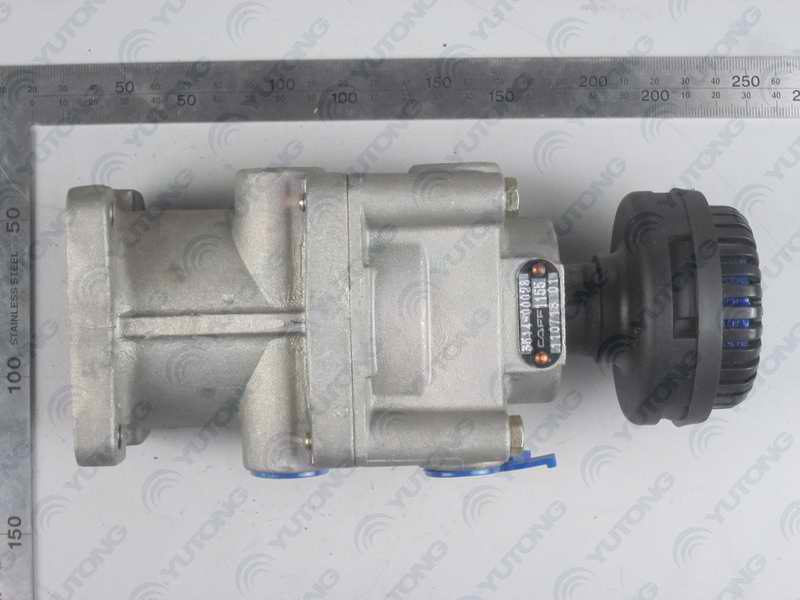 Brake valve (CAFF, large pressure difference, no pedal, with muffler)-1
