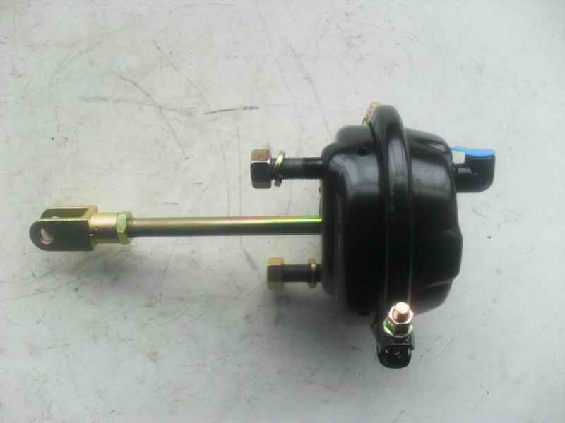 Front brake air chamber assembly - left; 24″