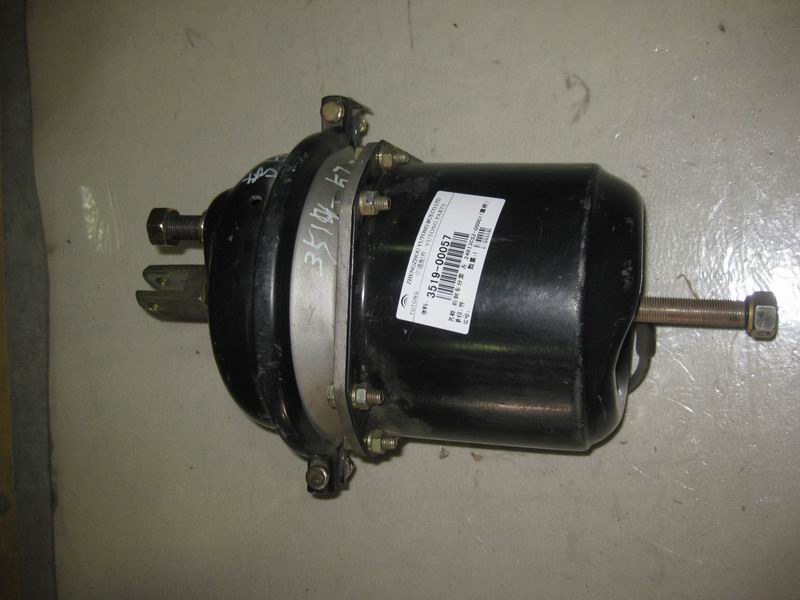 Rear brake air chamber assembly-left