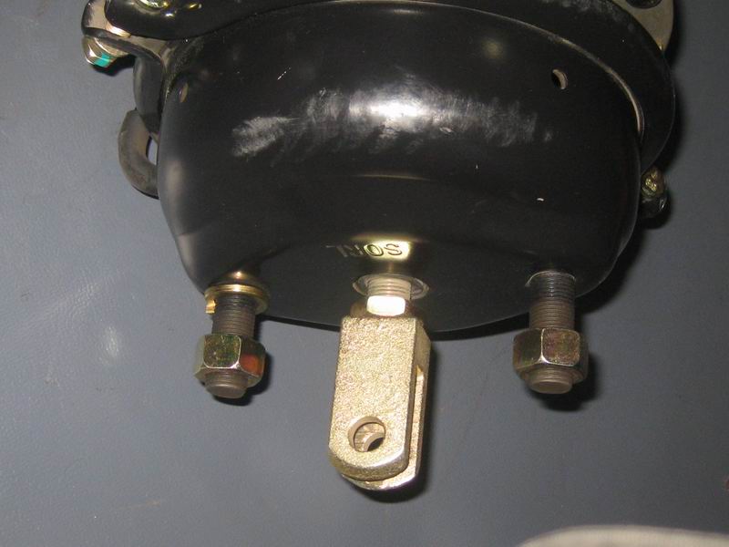 Rear brake air chamber assembly - right; 30″/24″-2