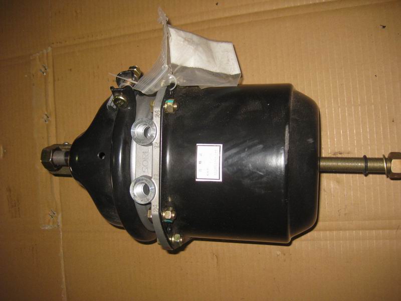 Rear brake air chamber assembly-left