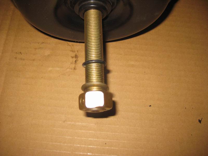 Rear brake air chamber assembly-left-2