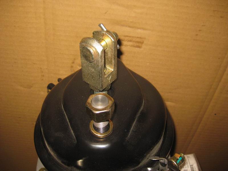 Rear brake air chamber assembly-left-3