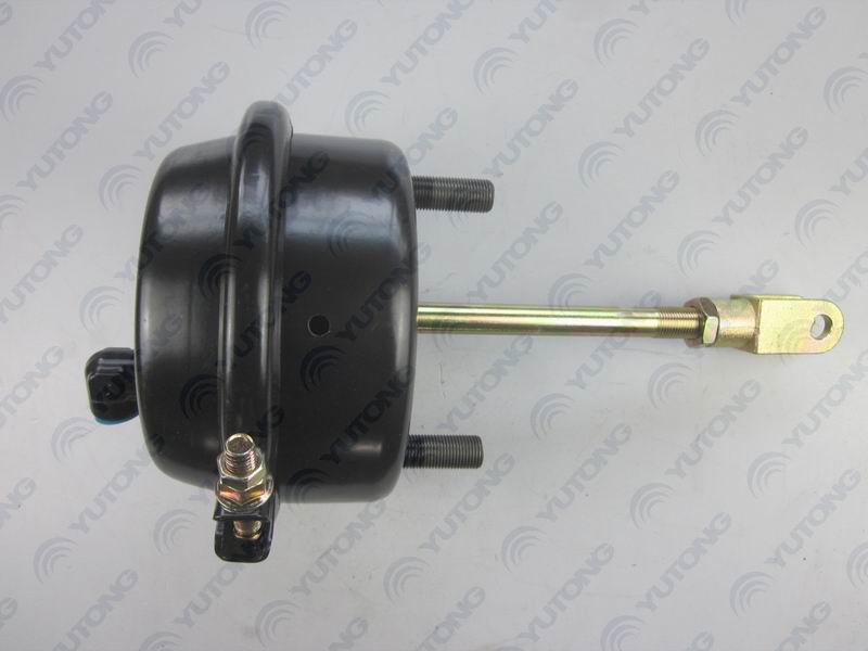 Front brake air chamber assembly - left; 24″