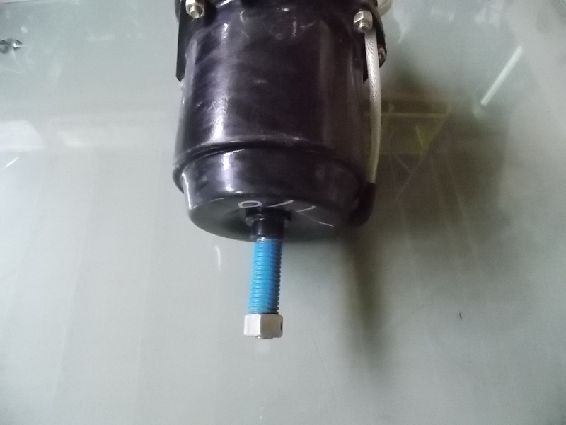 Brake air chamber assembly-left-2
