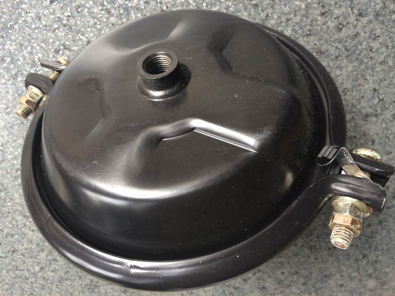 Front brake air chamber assembly - left; 30″