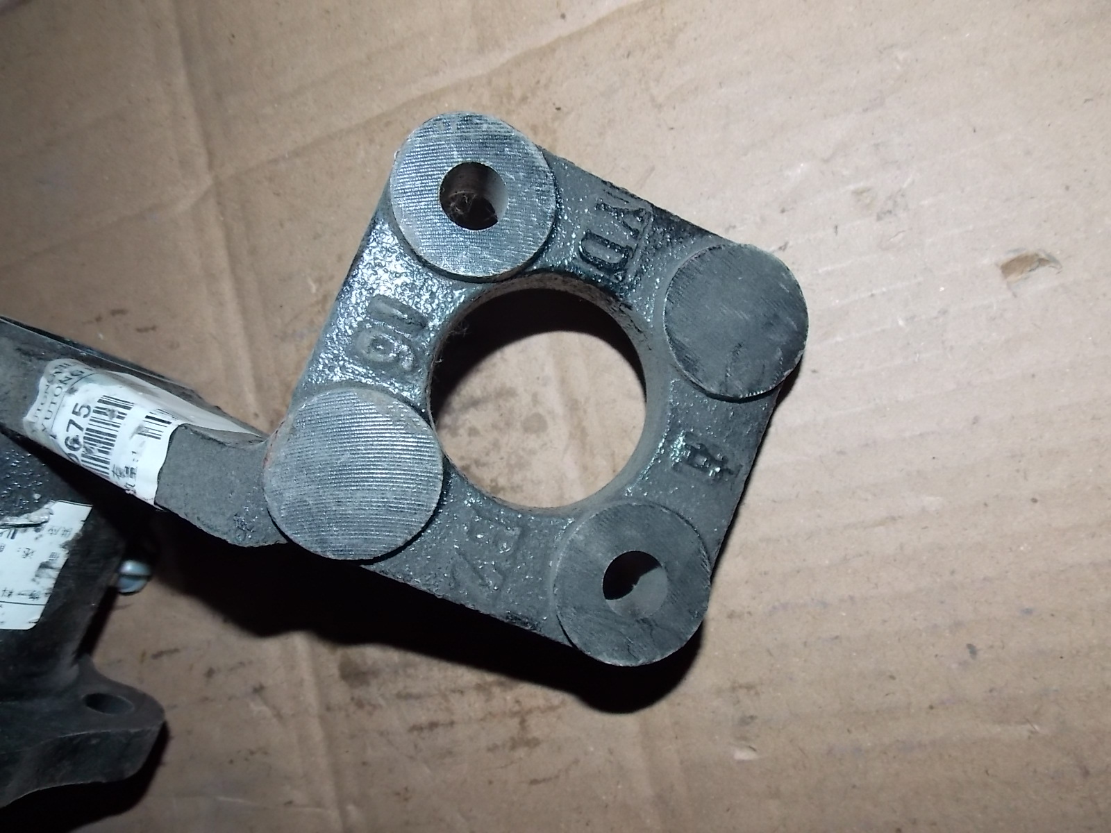 Front brake room bracket-right; consume inventory-3