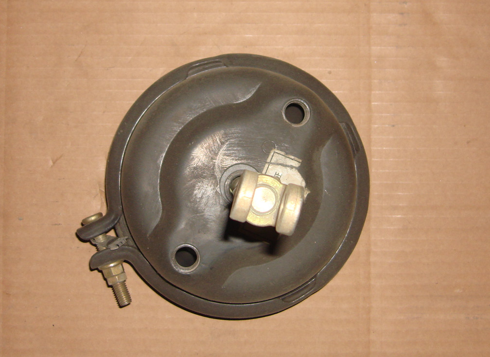 Front brake air chamber assembly - left; 24″