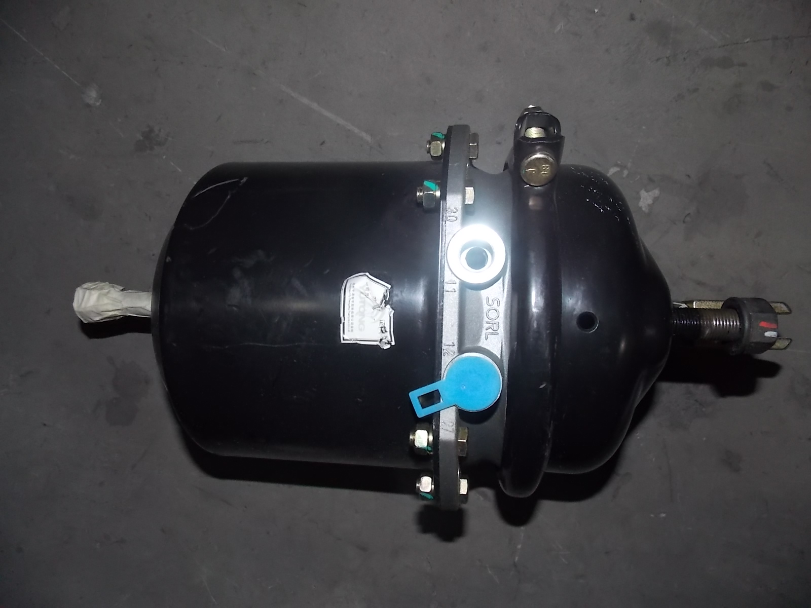 Drum-type air chamber, rear, 30/27/M16*1.5, drum