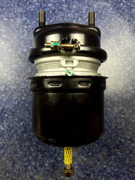 Rear brake air chamber assembly-left; domestic-3