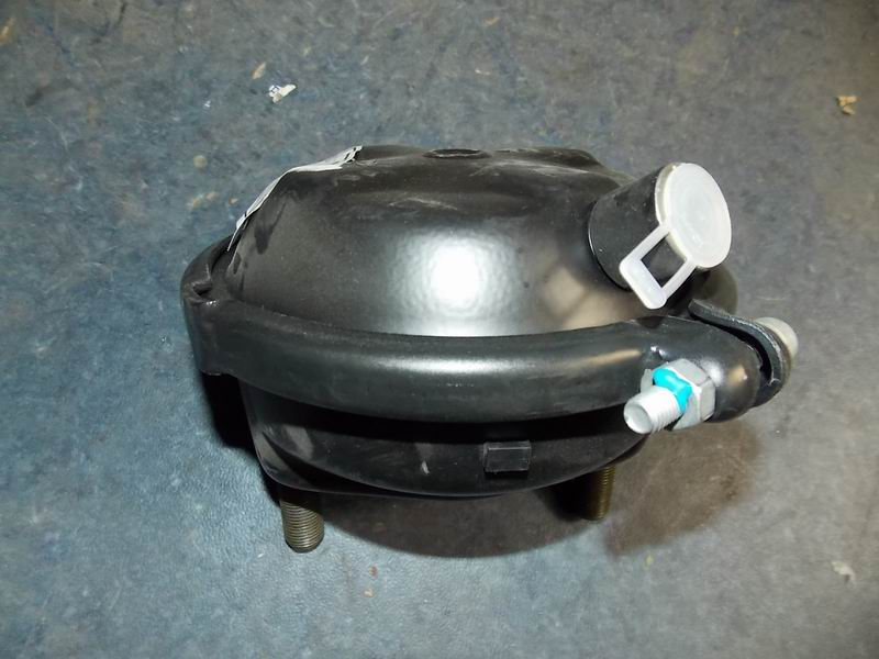 Front brake air chamber assembly - left; 24″