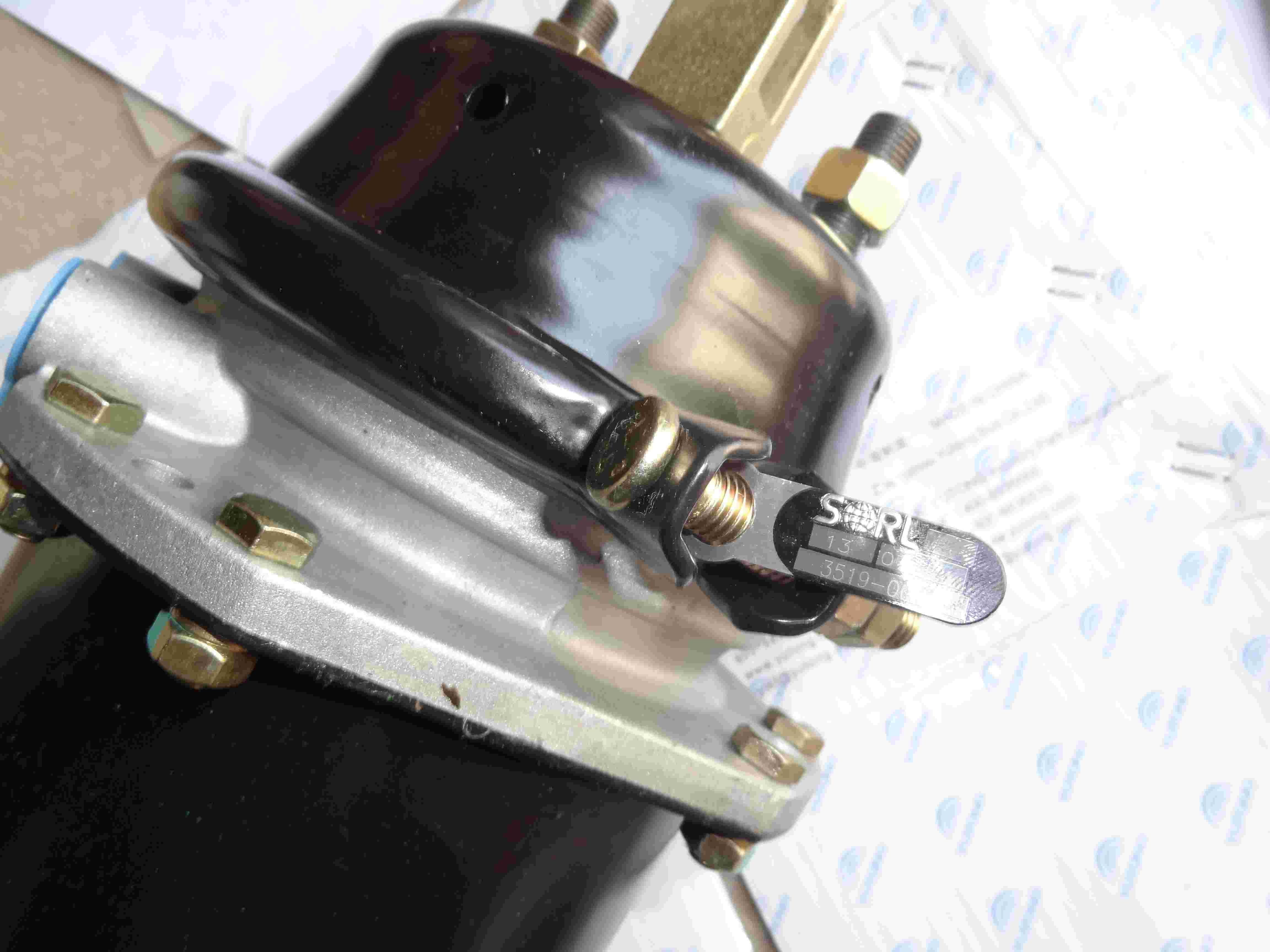 Braking chamber assembly-left; 65A; internal breathing