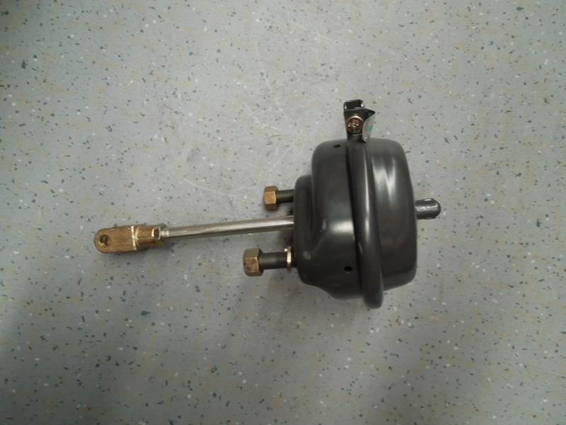 Front brake air chamber assembly - left; 24″