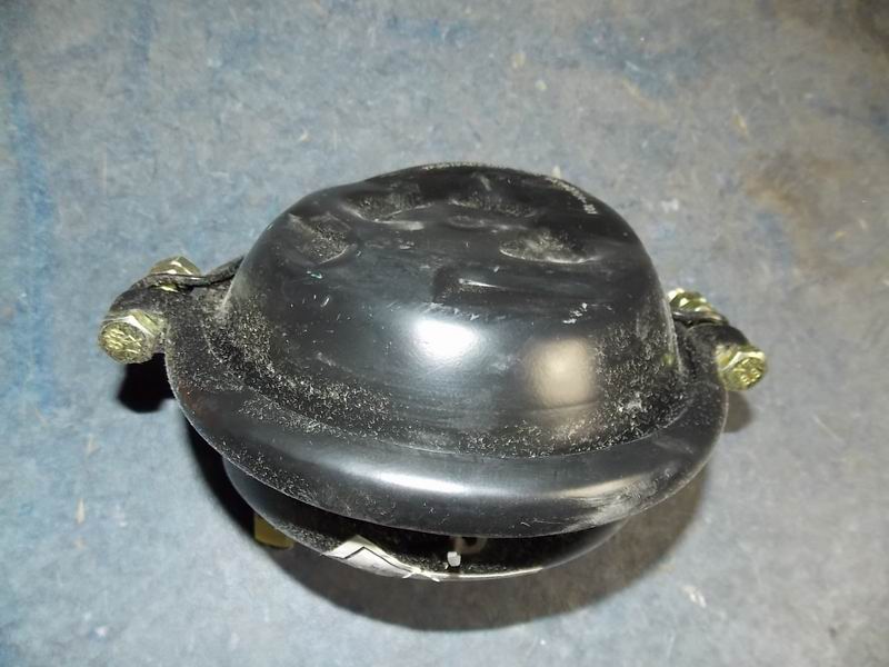 Front brake air chamber assembly - left; 24″