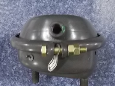 Front brake air chamber assembly - left; 24″-2