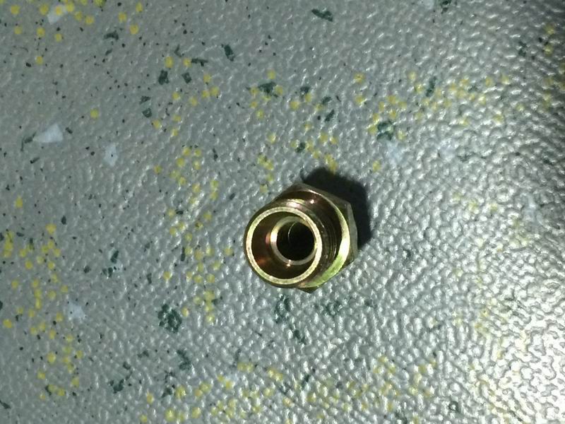 Clutch type through connector (end M12*1.5 card M14*1.5)-1