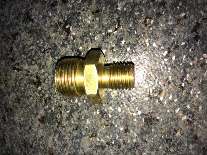 Change-club-type end-through connector (end M12*1.5 card M18*1.5)