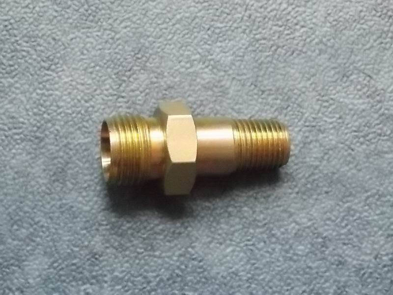 Clutch type through connector (end Z1/4 card M18*1.5)