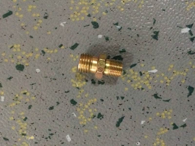 Two-way direct connection, end Z1/8, card M12*1.5