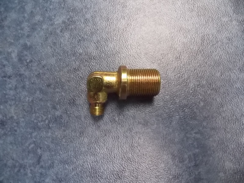 Clutch type right angle connector (end M22*1.5 card M12*1.25)