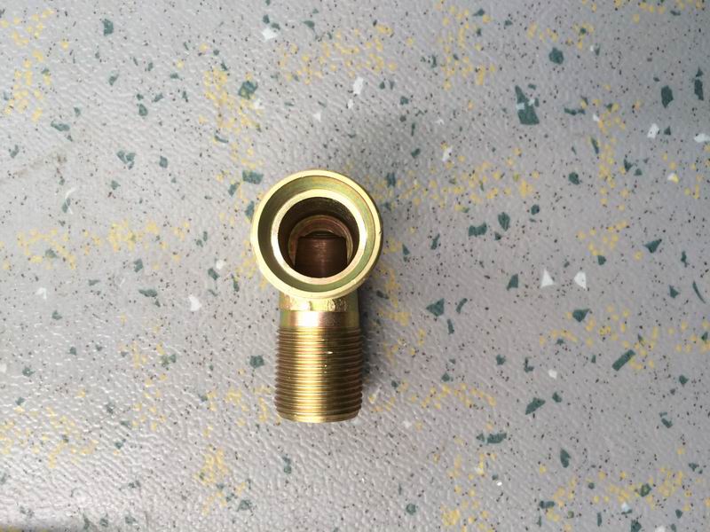 Clutch type right angle connector (end M22*1.5 card M27*1.5)-1